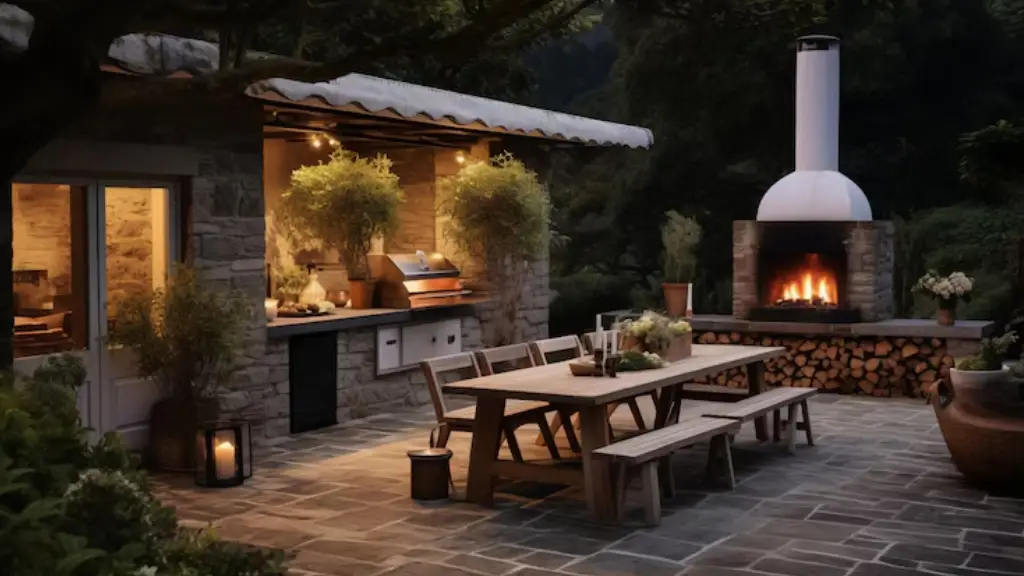 Outdoor kitchen
