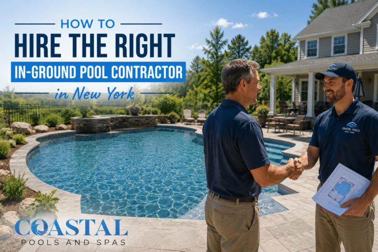 How to hire the right in ground pool contractor in New York